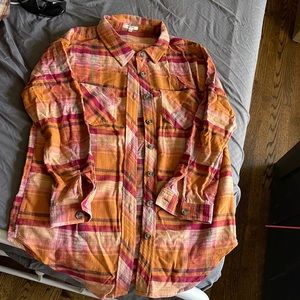 Women’s Flannel sz XL from Maurice’s!